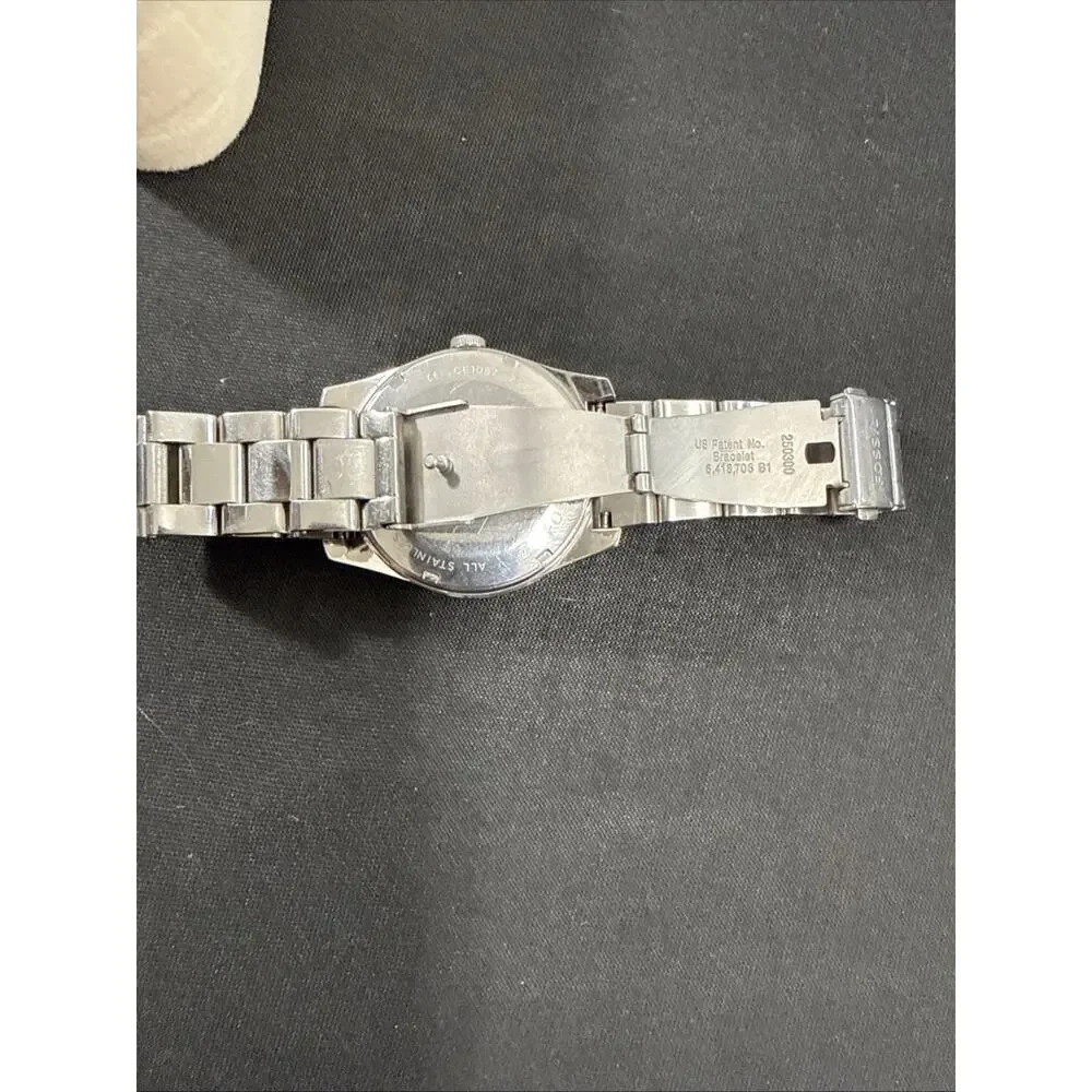 FOSSIL CE-1087 Women’s Wristwatch New Battery! Runs Excellent! (B5)